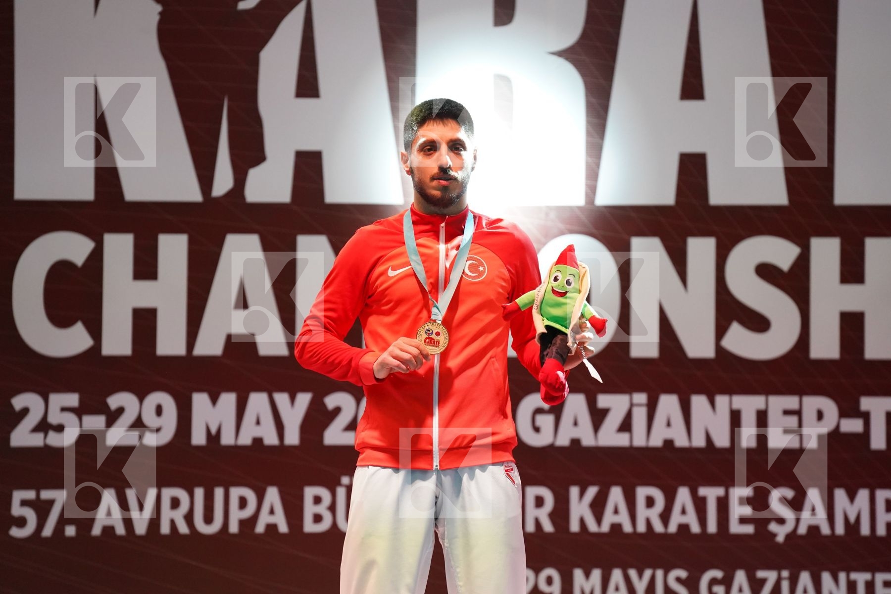 Podium featuring ELTEMUR ERMAN