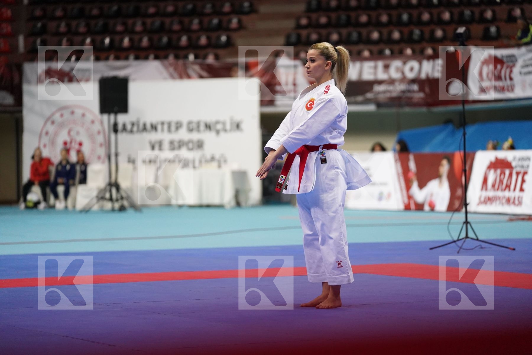 Kata final bout featuring BOZAN DILARA
