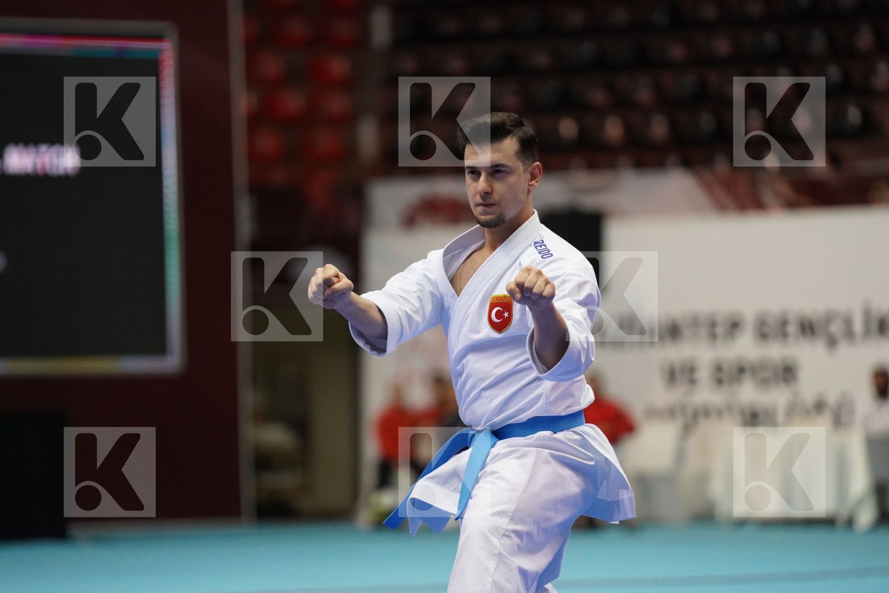 Kata final bout featuring SOFUOGLU ALI