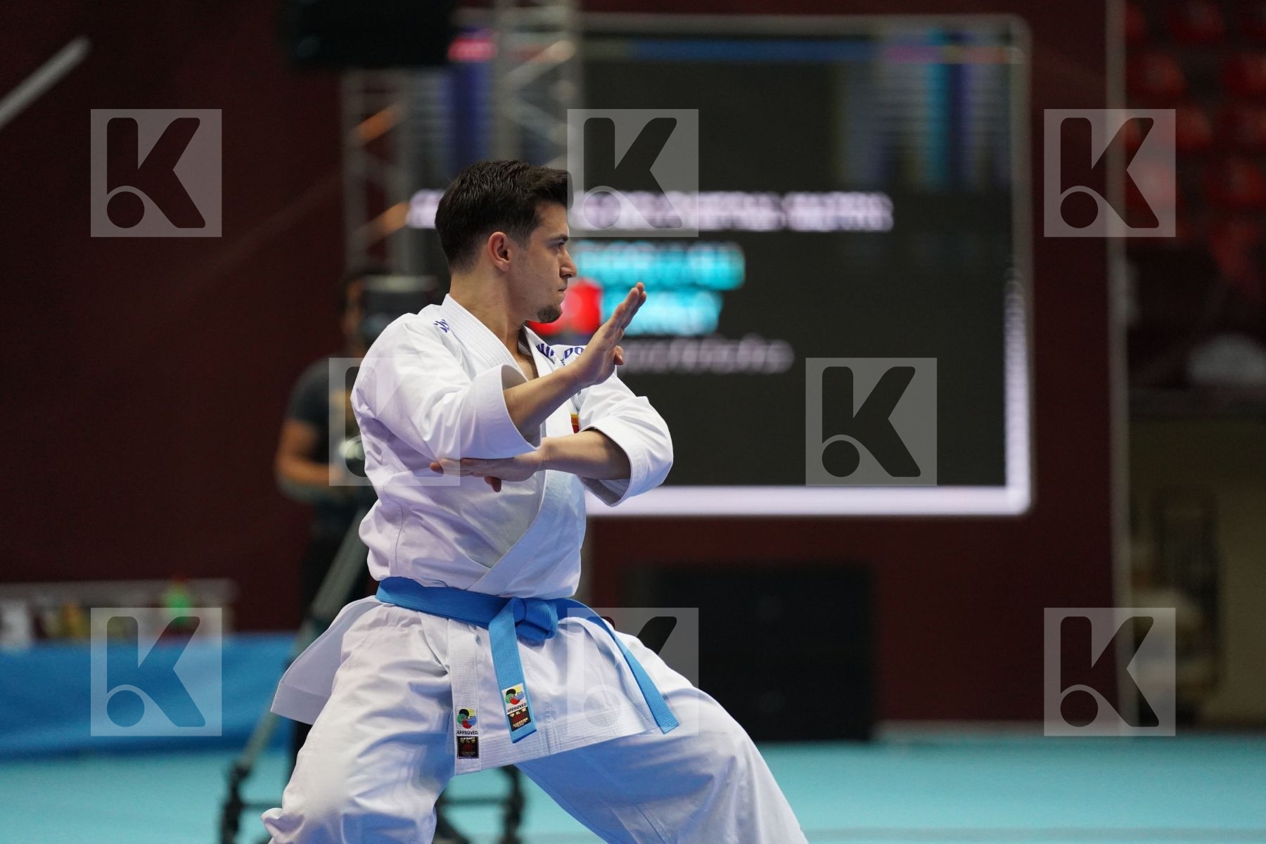 Kata final bout featuring SOFUOGLU ALI