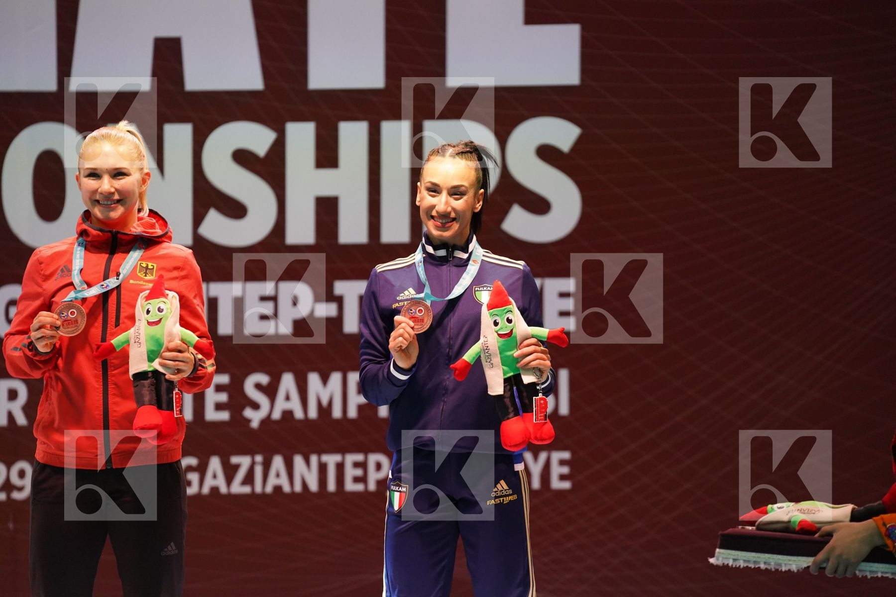 Podium featuring D ONOFRIO TERRYANA