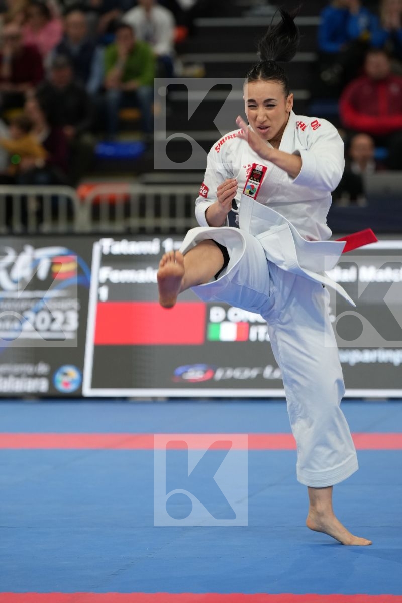D ONOFRIO TERRYANA (ITALY) in Female Kata - bronze bout