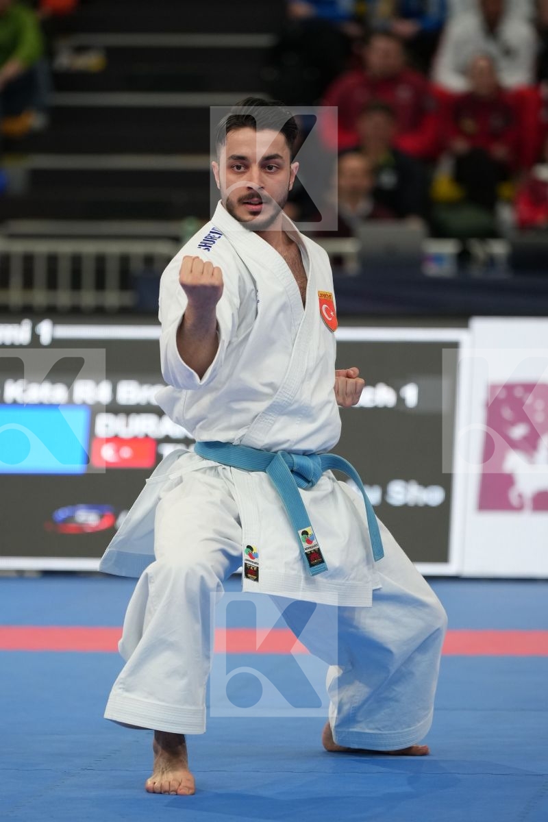 DURAN KUTLUHAN (TURKEY) in Male Kata - bronze bout