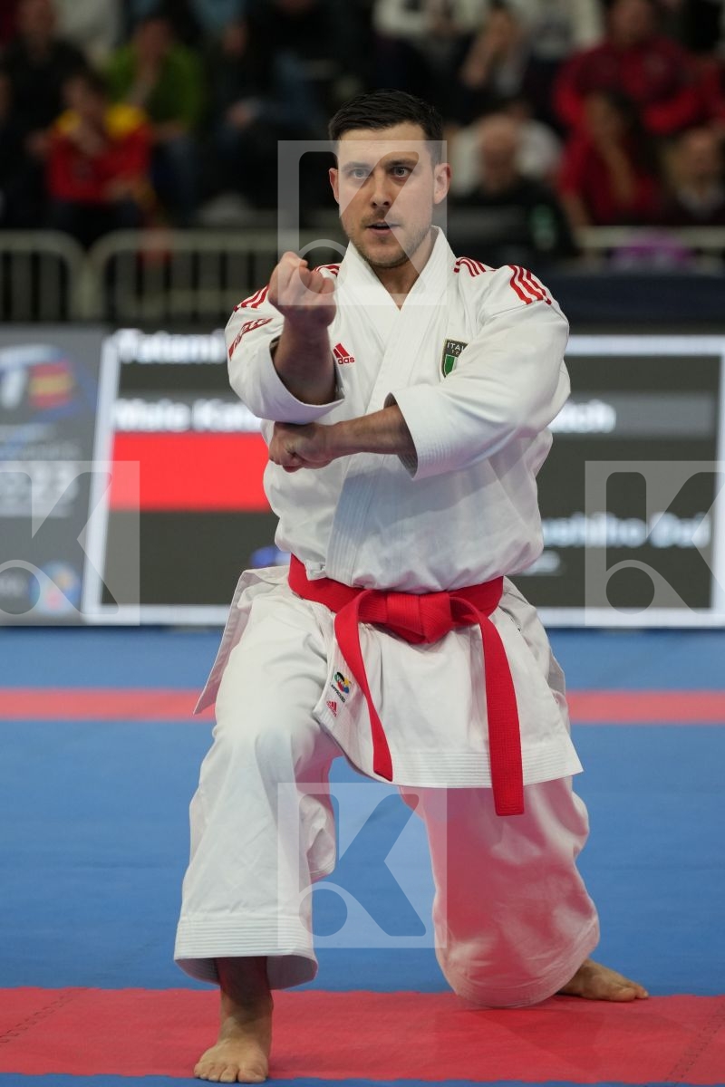 BUSATO MATTIA (ITALY) in Male Kata - Final bout