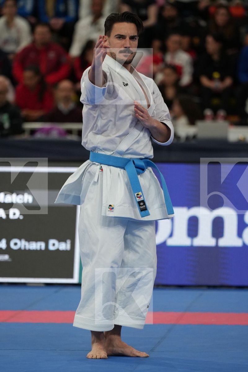 QUINTERO CAPDEVILA DAMIAN HUGO (SPAIN) in Male Kata - Final bout