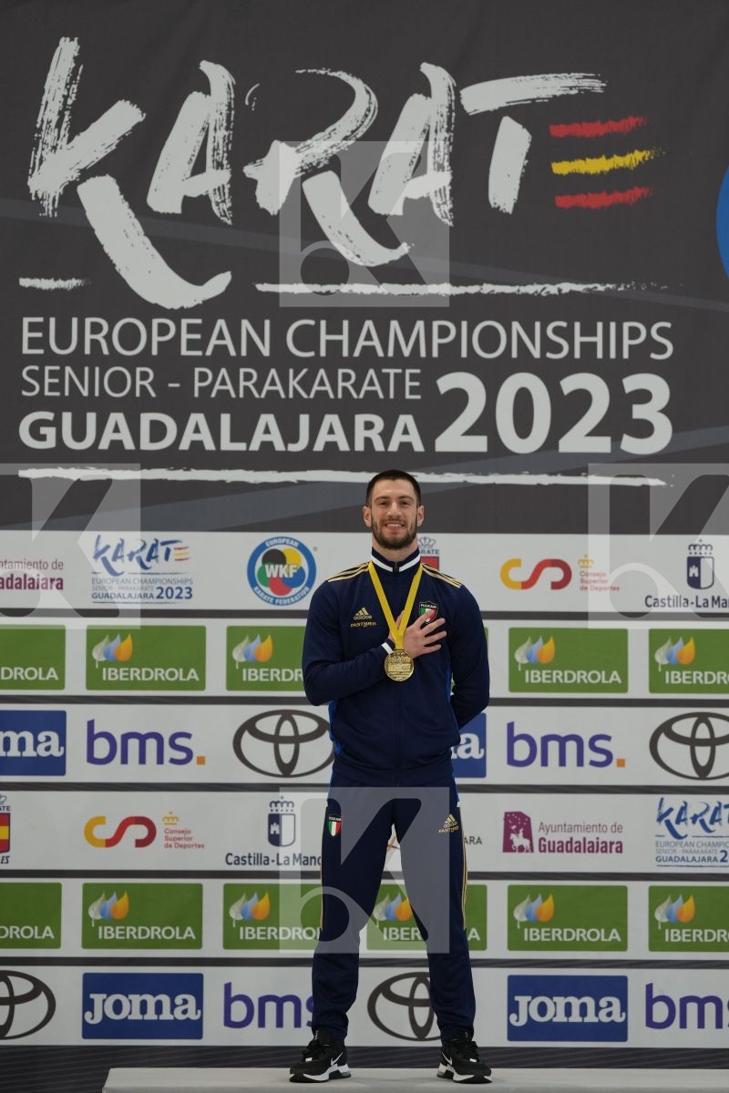 Male Kumite -84 Kg - Podium ceremony