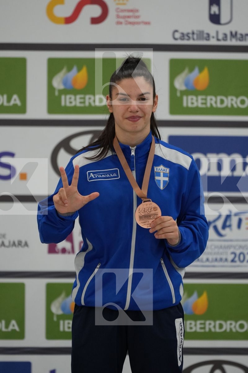 Female Kumite -61 Kg - Podium ceremony