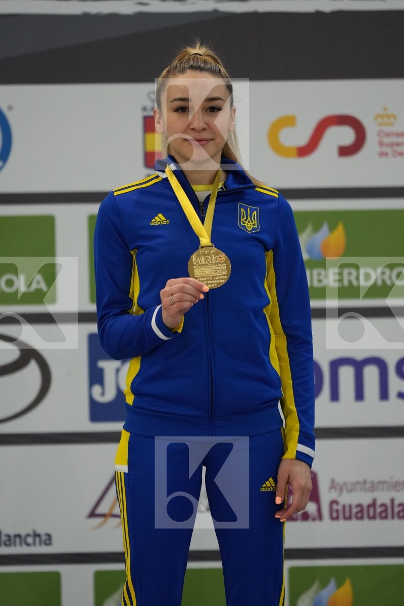 Female Kumite -55 Kg - Podium ceremony