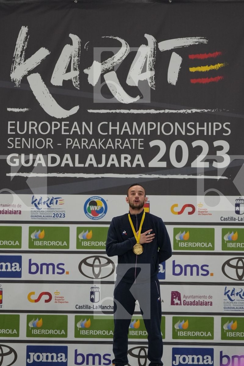 Male Kumite -67 Kg - Podium ceremony