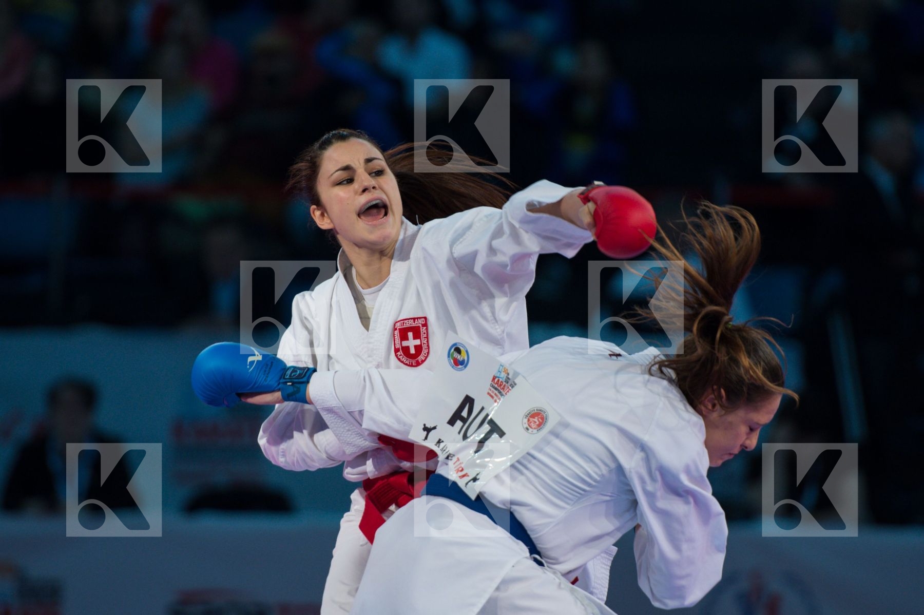 -68 kg Austria Buchinger Alisa finals kumite Quirici Elena Switz