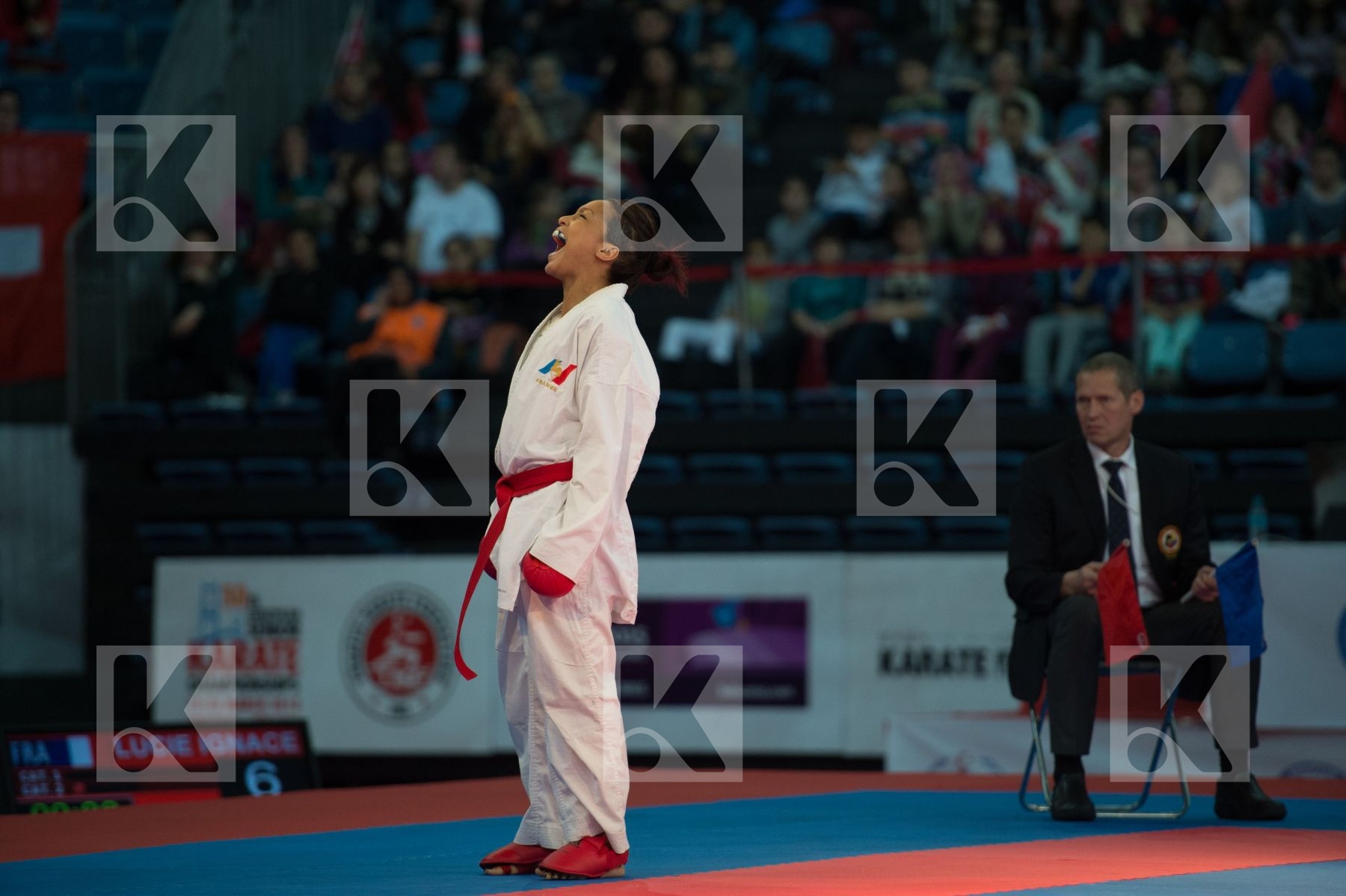 -61 kg Croatia finals France Ignace Lucie kumite Lenard Ana