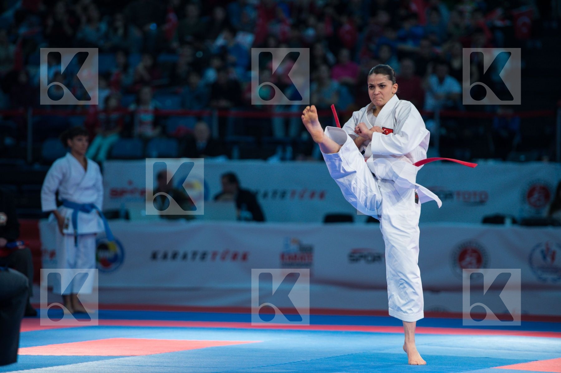 Bozan Dilara female finals kata kumite Turkey