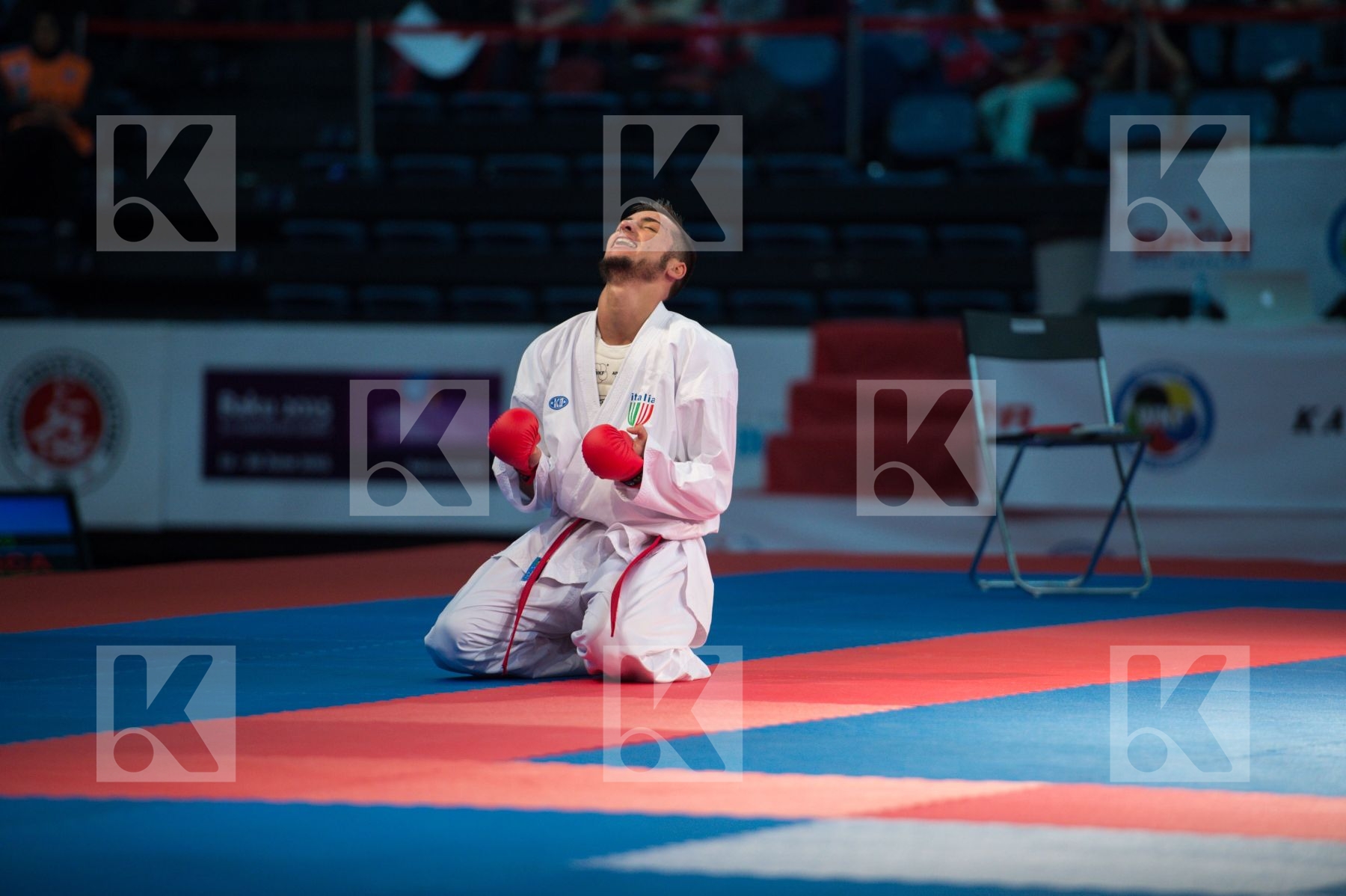 -60 kg Agoudjil Sofiane finals France Italy kumite Maresca Luca