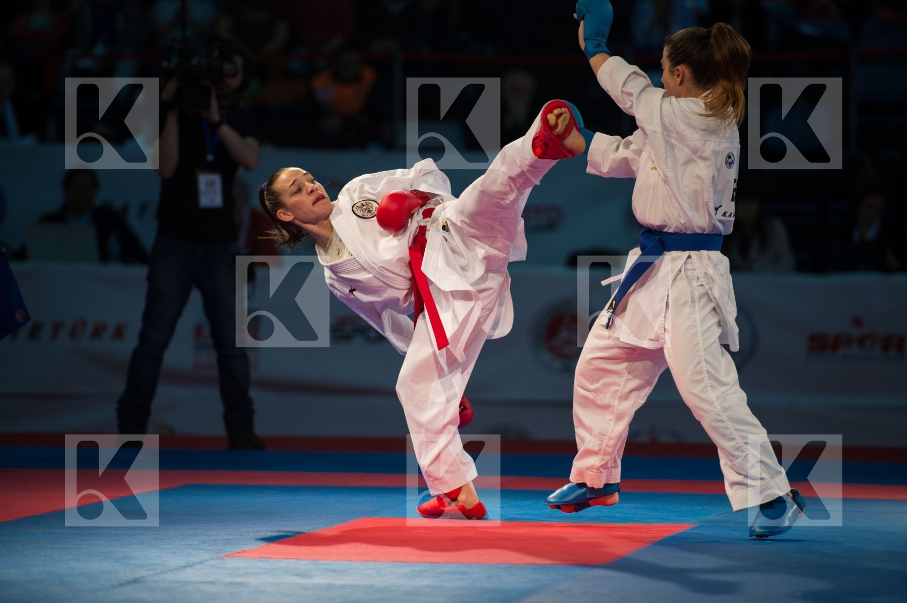 -50 kg Austria finals France kumite Plank Bettina Recchia Alexan