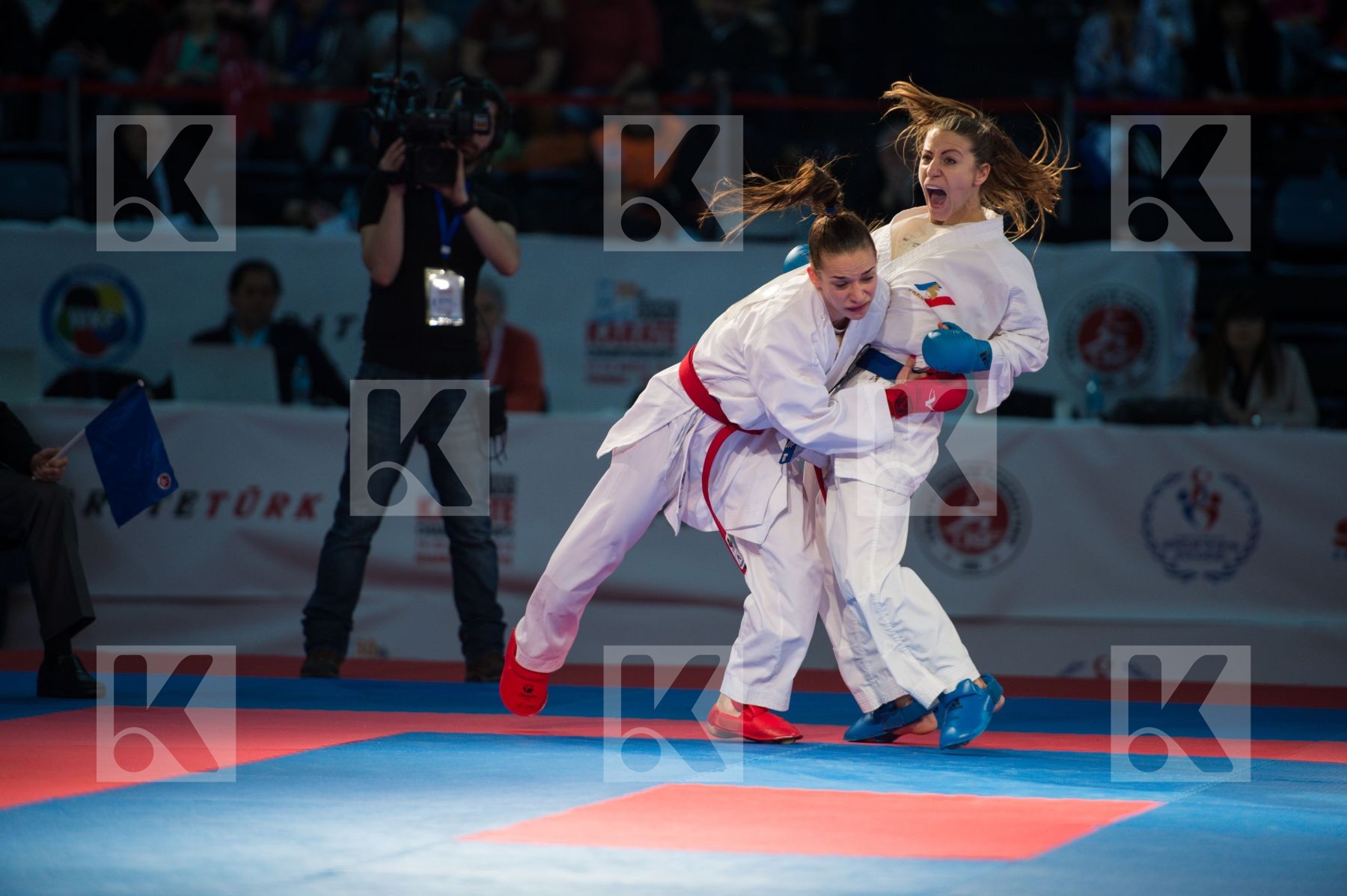 -50 kg Austria finals France kumite Plank Bettina Recchia Alexan