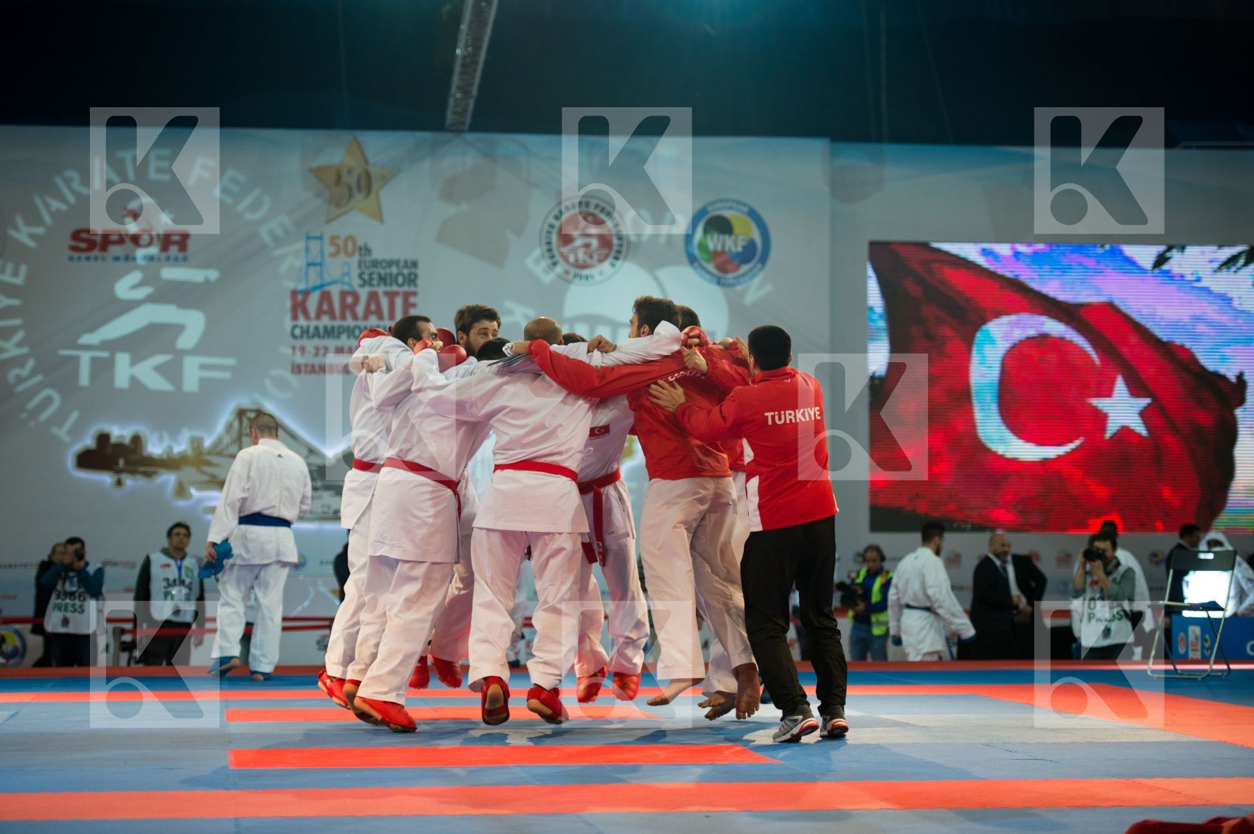 finals kumite male team Turkey