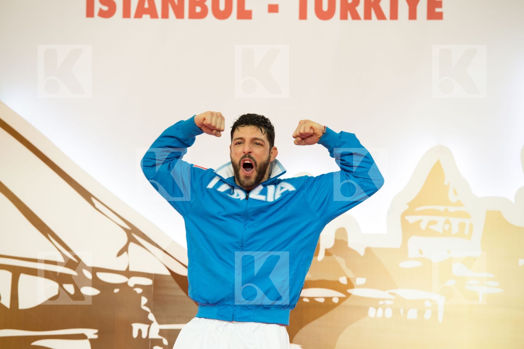 -84 kg Aktas Ugur Azerbaijan France Grillon Kenji Italy kumite M