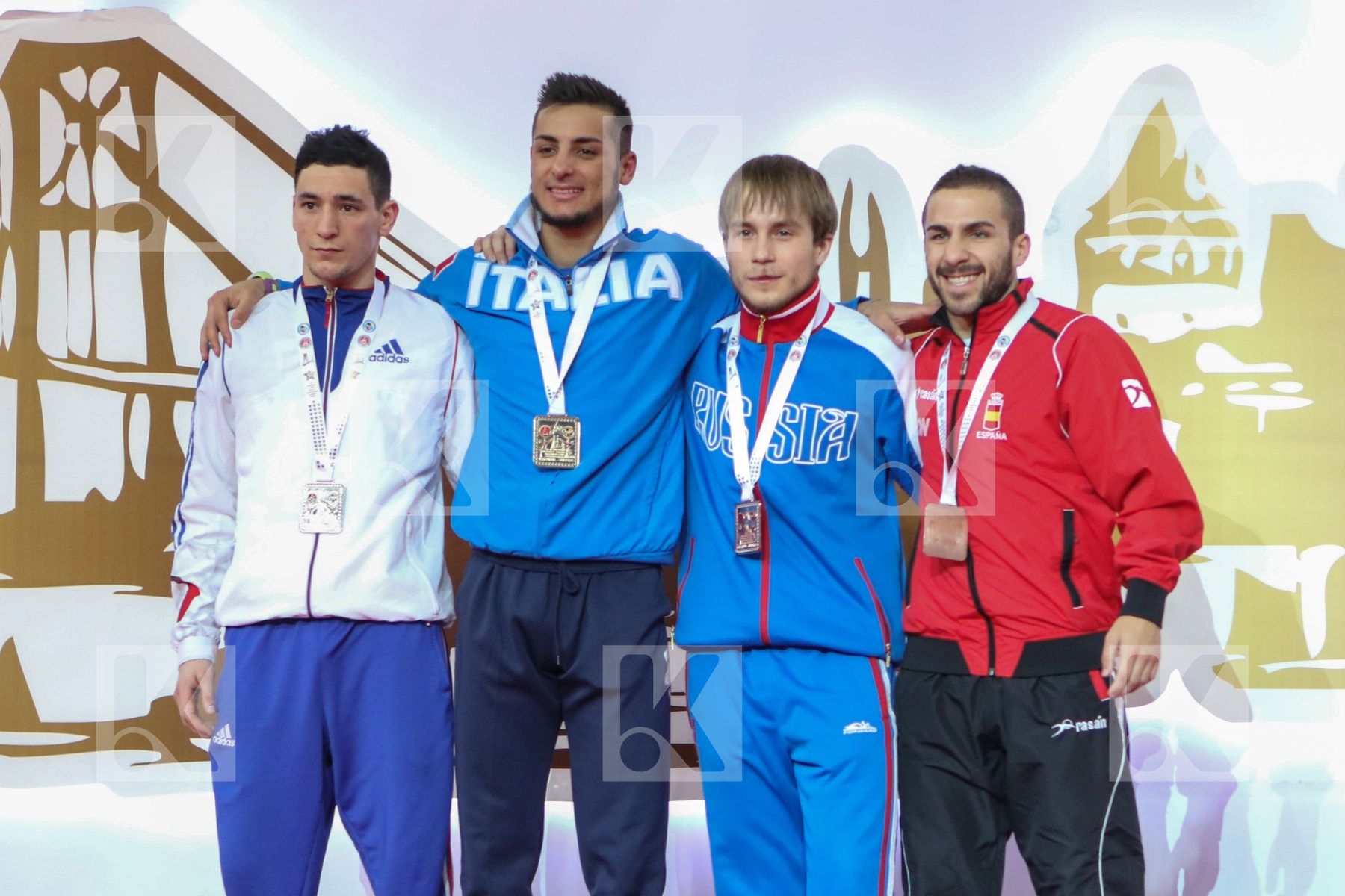 -60 kg Agoudjil Sofiane France Gomez Garcia Matias Italy kumite