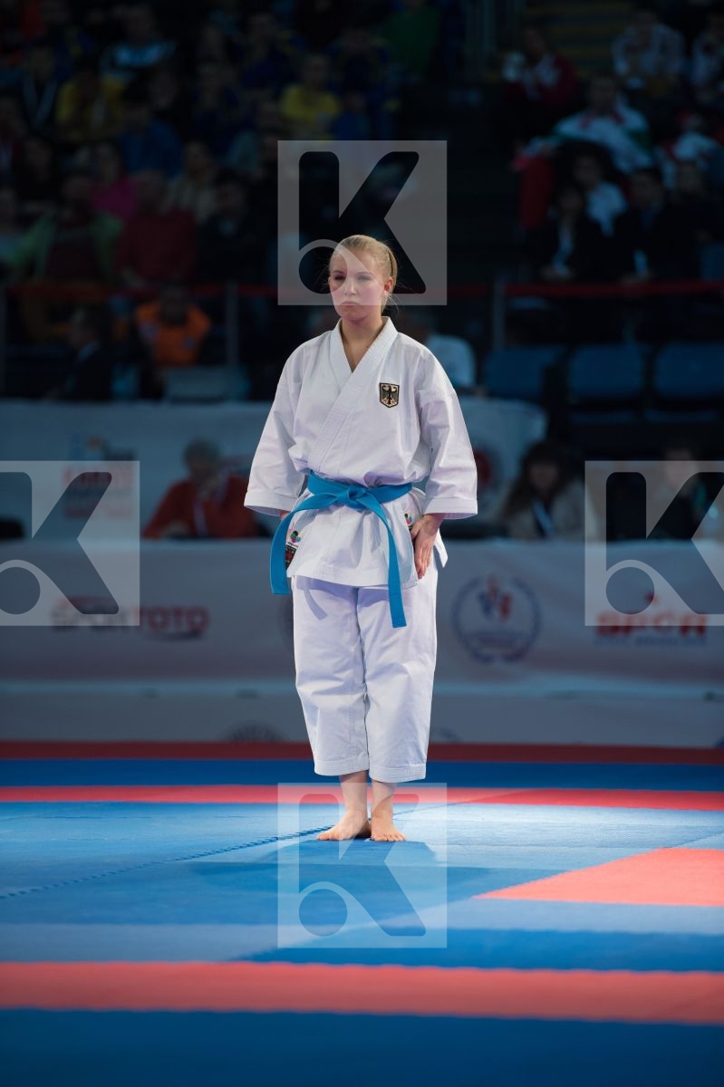 Bleul Jasmin bronze match Germany kata