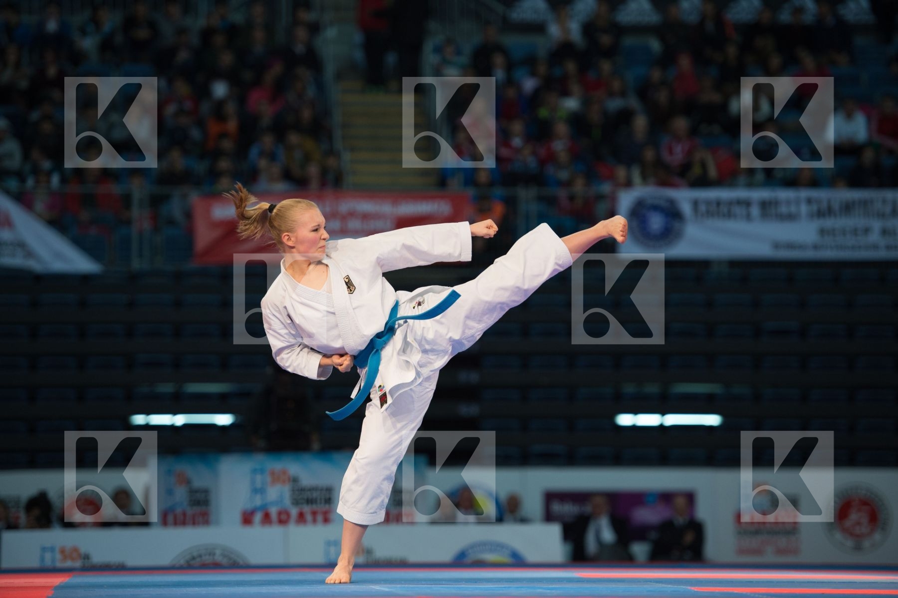 Bleul Jasmin bronze match Germany kata top