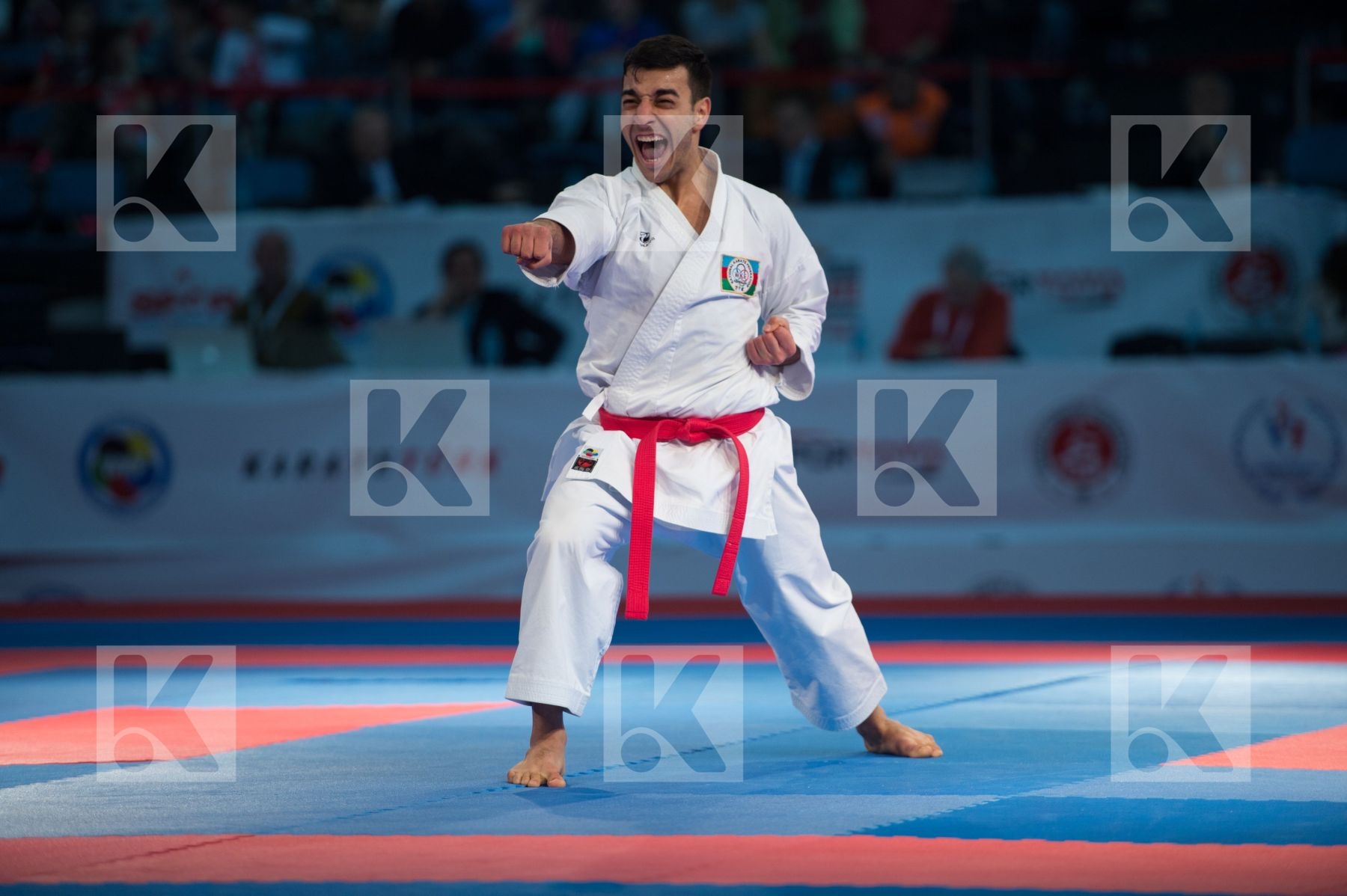 Azerbaijan Baljanli Tural bronze match kata