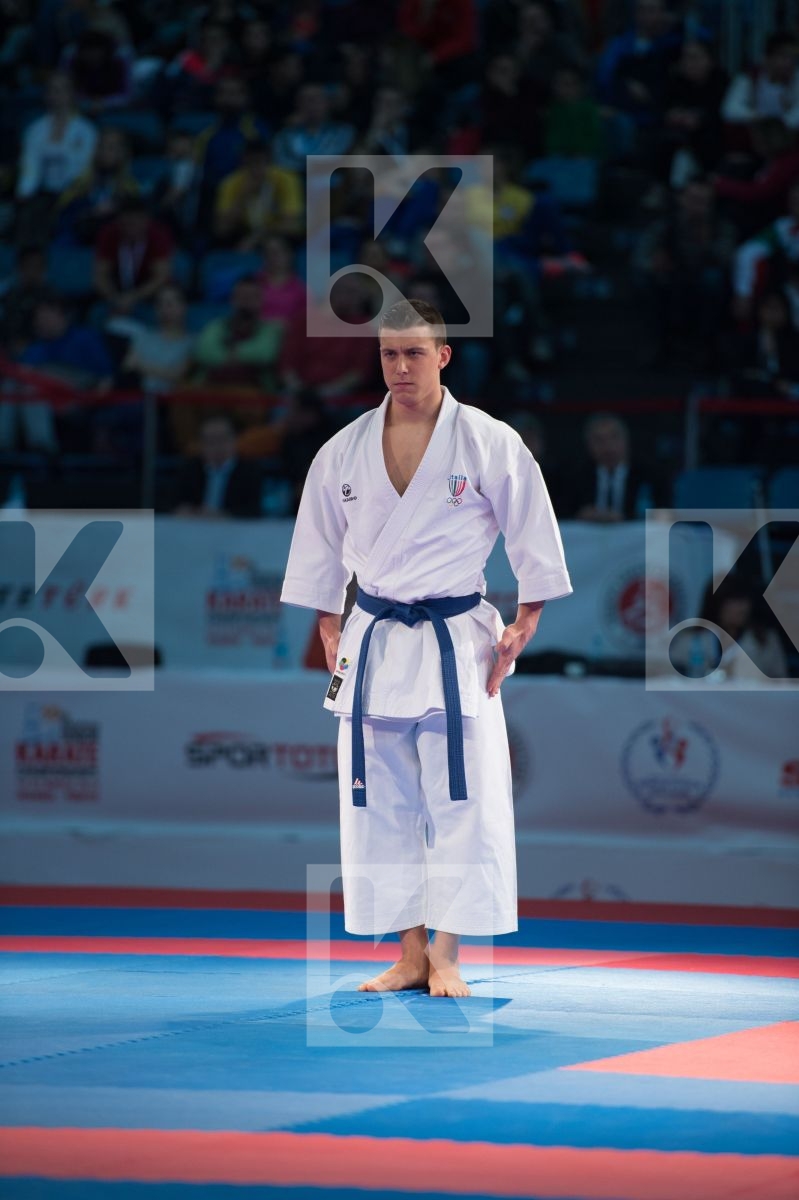 bronze match Busato Mattia Italy kata