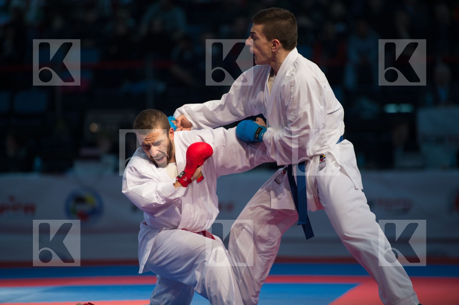 -60 kg bronze match Fyr Of Macedonia Gomez Garcia Matias kumite
