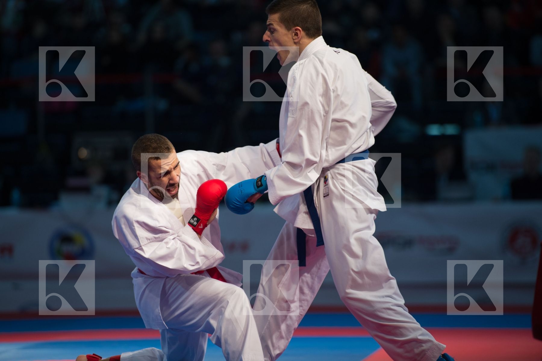 -60 kg bronze match Fyr Of Macedonia Gomez Garcia Matias kumite