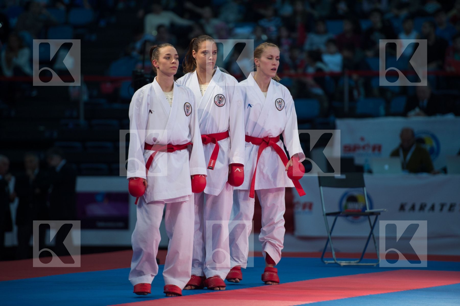 bronze match female kumite team