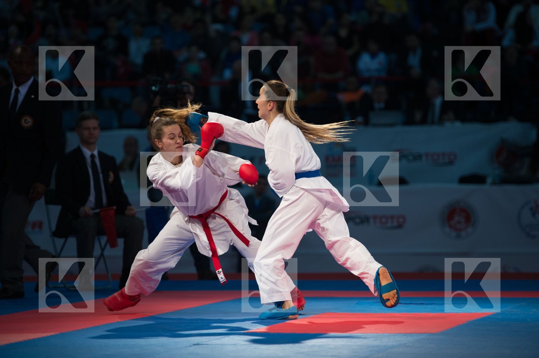 bronze match Fyr Of Macedonia kumite Senior2015 team Turkey
