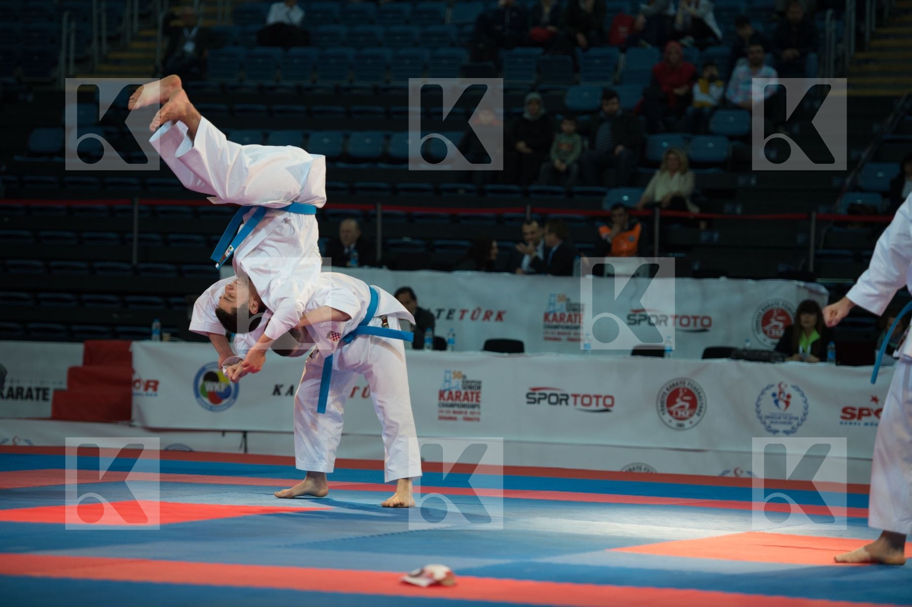 bronze match bunkai Croatia finals kata male team