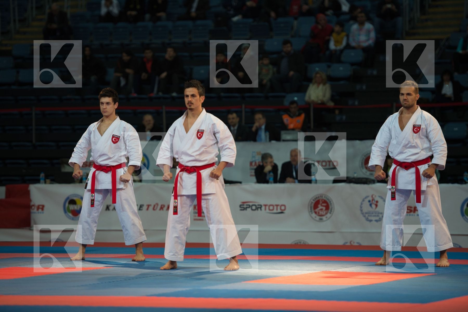bronze match finals kata male team Turkey