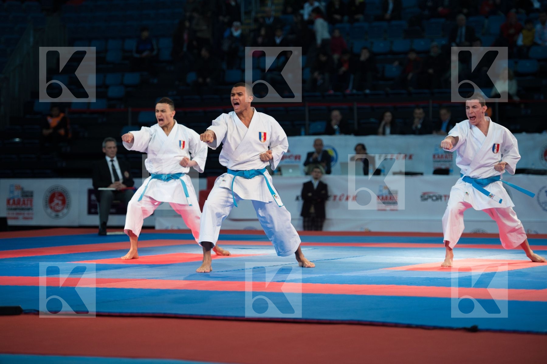 bronze match finals France kata team