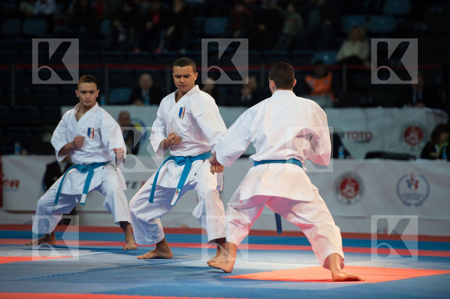 bronze match finals France kata team