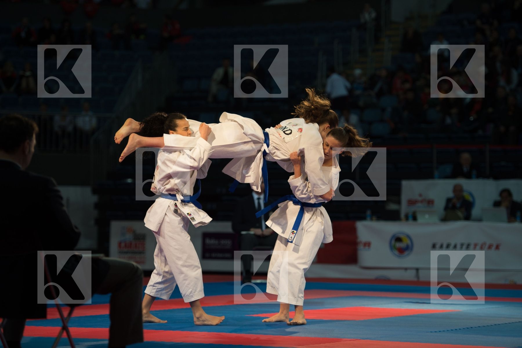 bronze match female finals Fyr Of Macedonia kata team