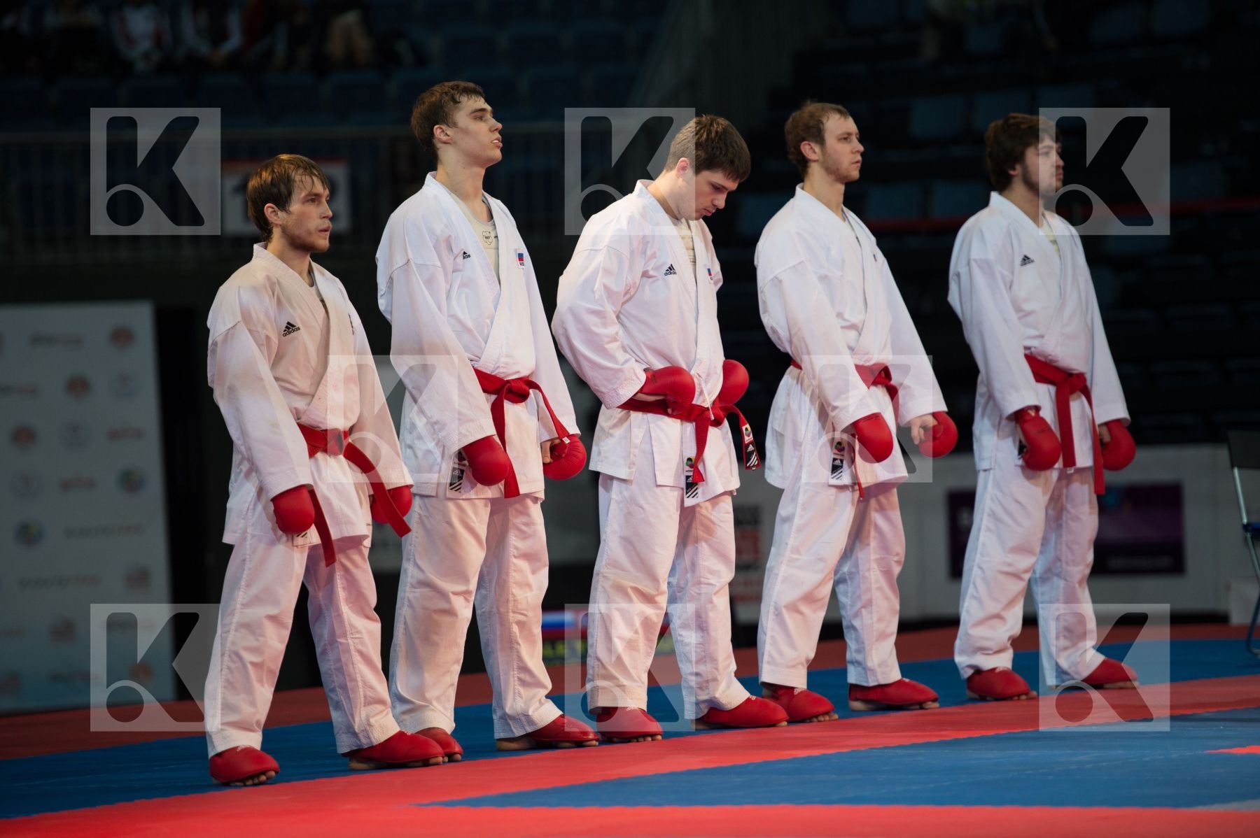 bronze match finals kumite Russian Federation team