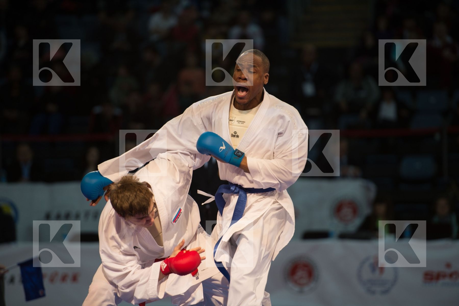 bronze match finals kumite male Netherlands Russian Federation t