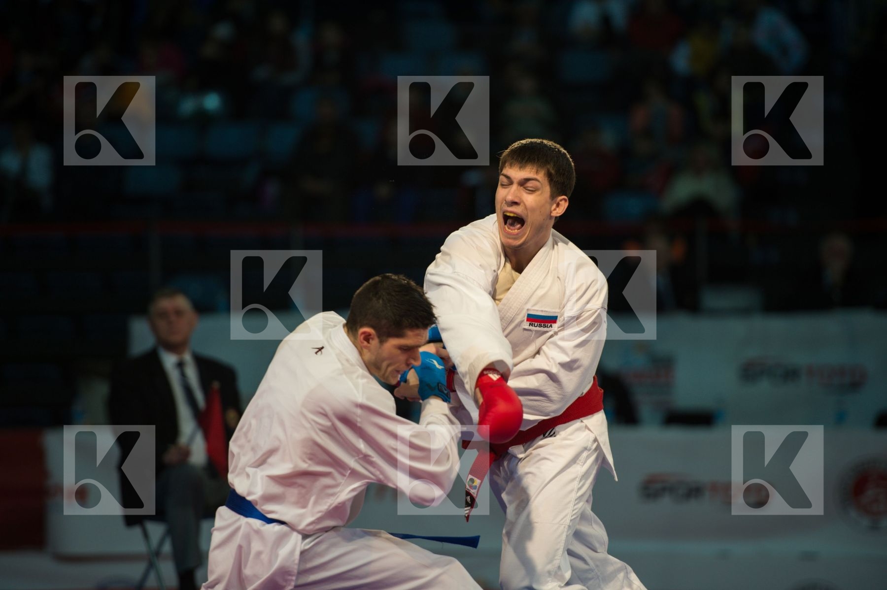 bronze match finals kumite male Netherlands Russian Federation t