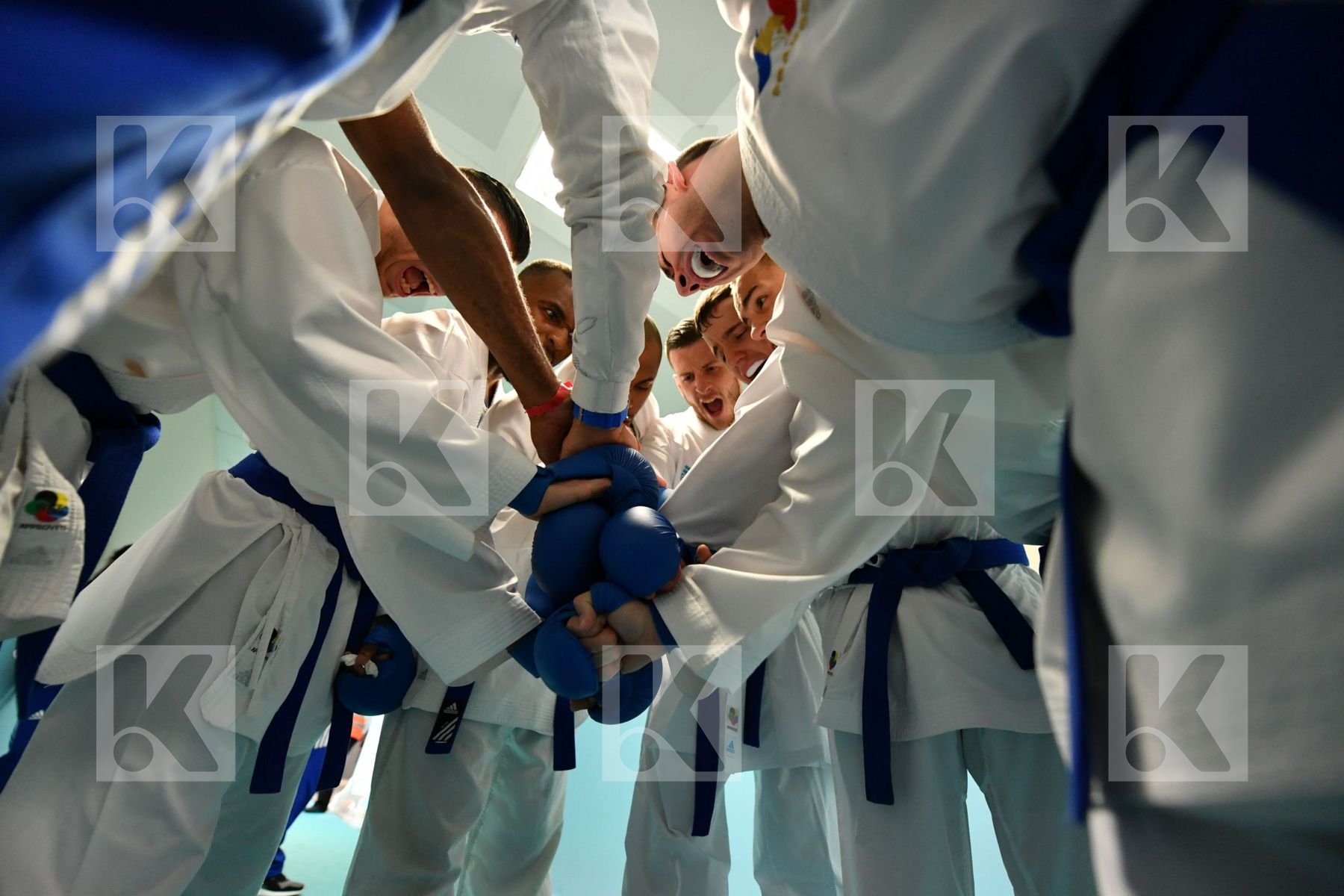 France Male team kumite motivation