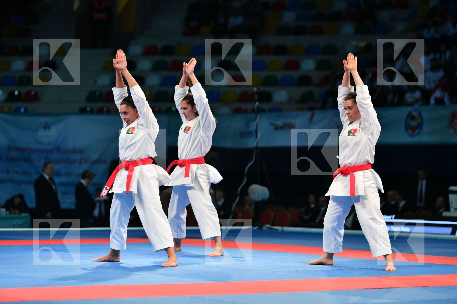 Female team kata Kururunfa Portugal Portugal Portugal