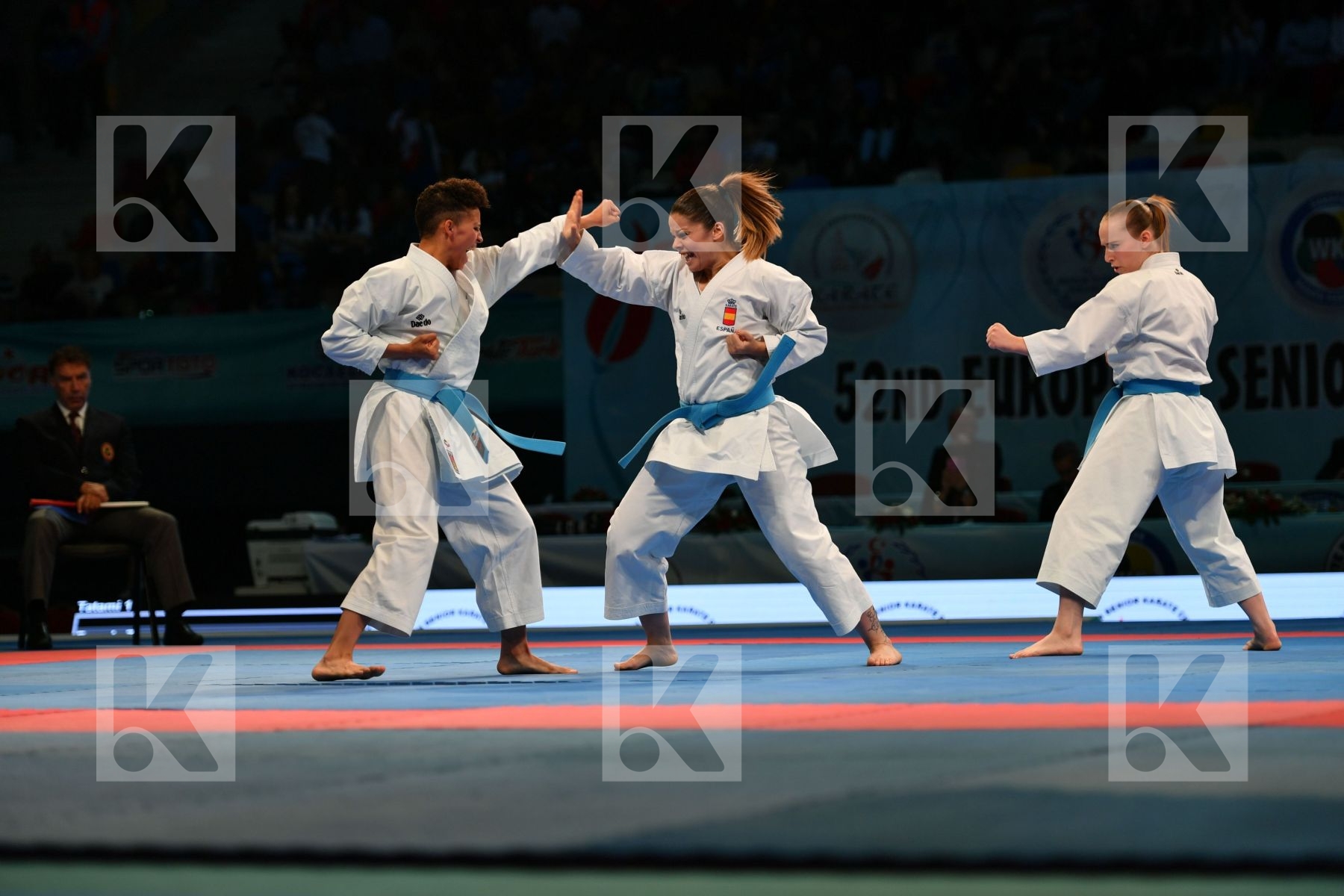 Female team kata Paiku Spain Spain Spain