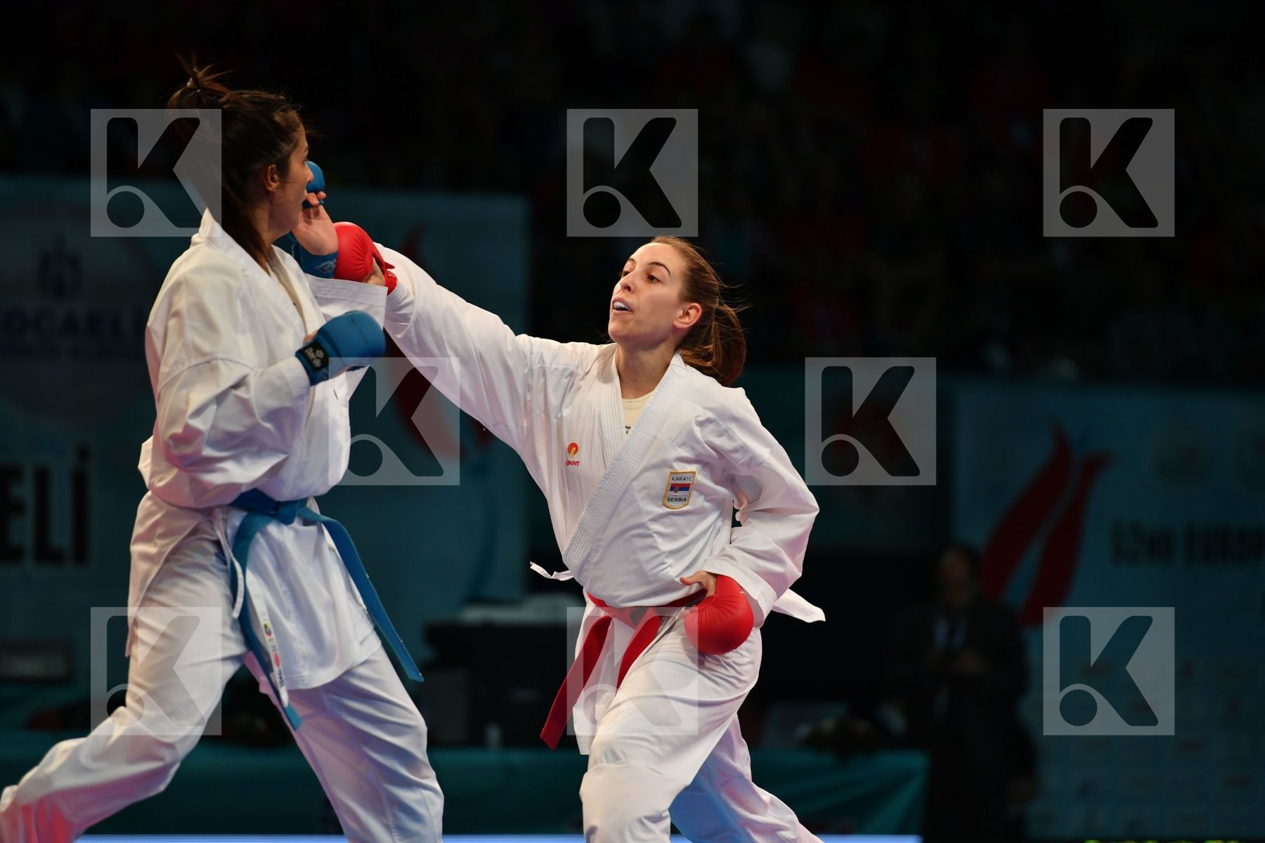 Cvrkota Sanja Female kumite -68 kg Serbia Spain Vizcaino gonzale