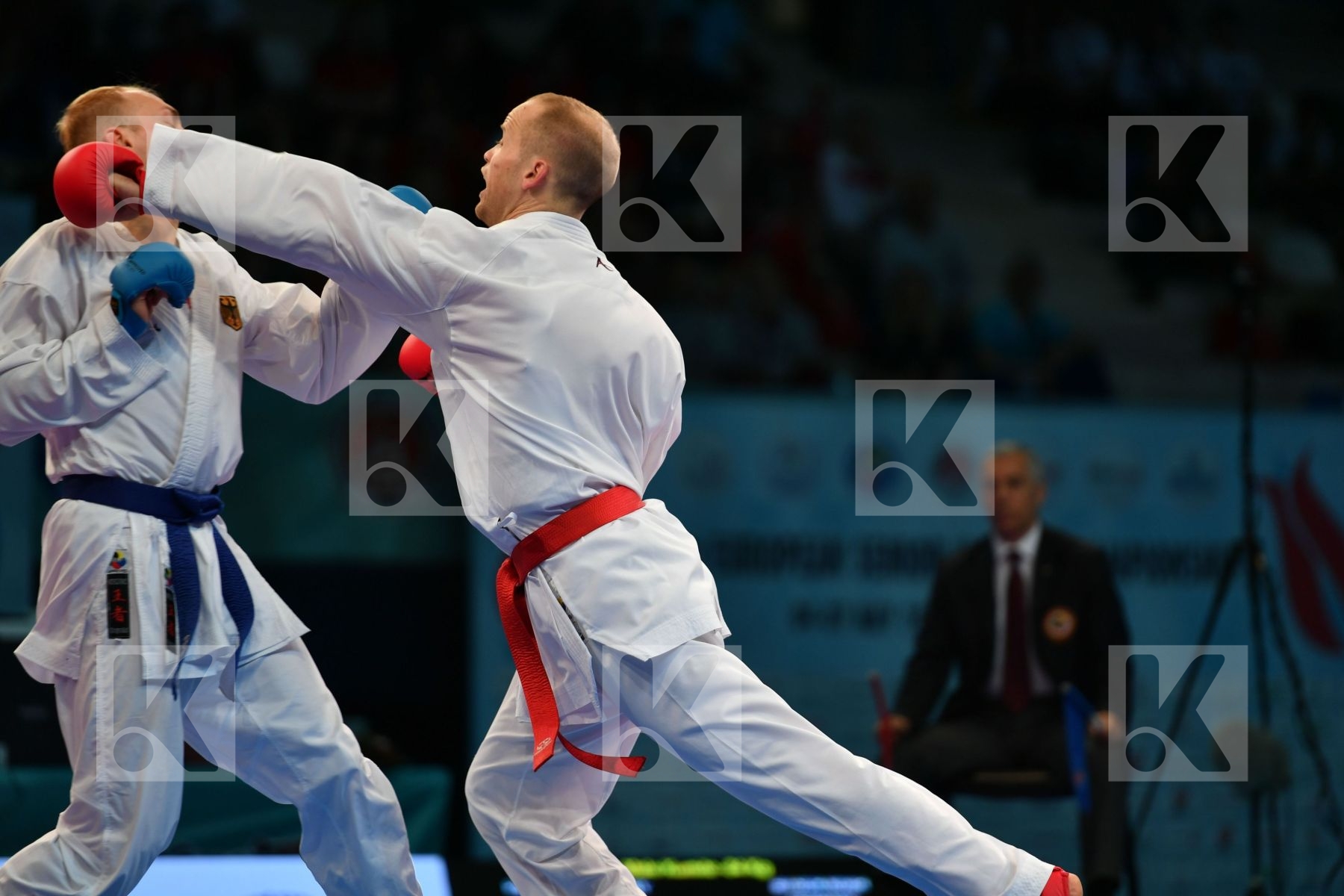 Bitsch Noah Germany Male kumite -84 kg Netherlands Petersen Timo