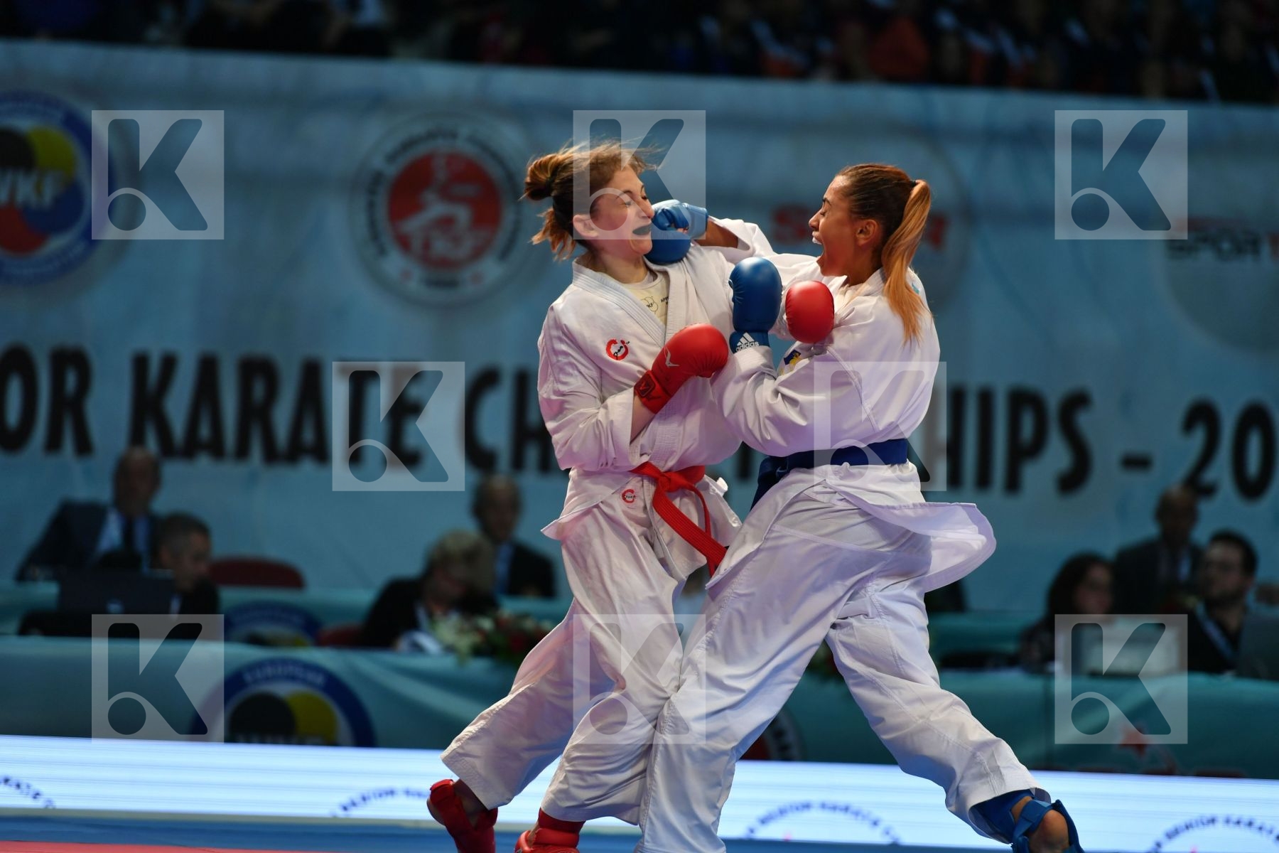 Female kumite -55 kg France Fyr of macedonia Georgieva Jovana Th