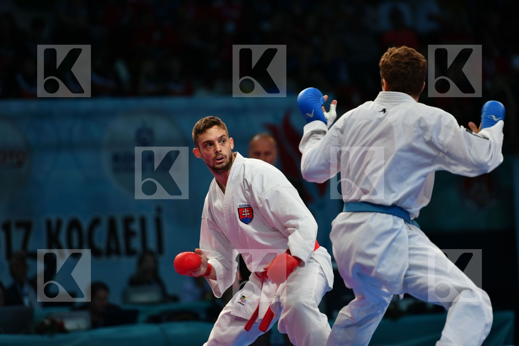 Harspataki Gabor Hungary Lieskovsky Matus Male kumite -75 kg Slo