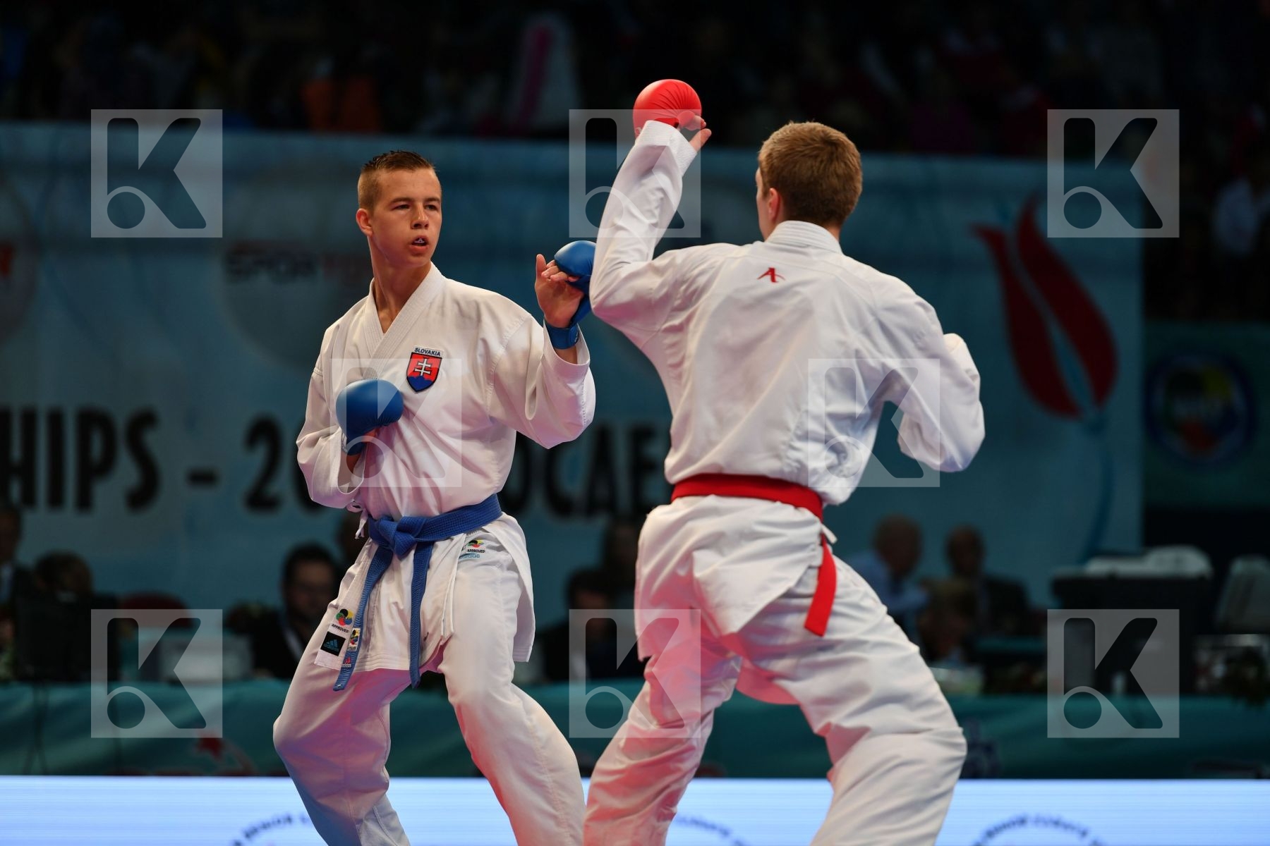 Filipovych Oleg Imrich Dominik Male kumite -60 kg Slovakia Ukrai