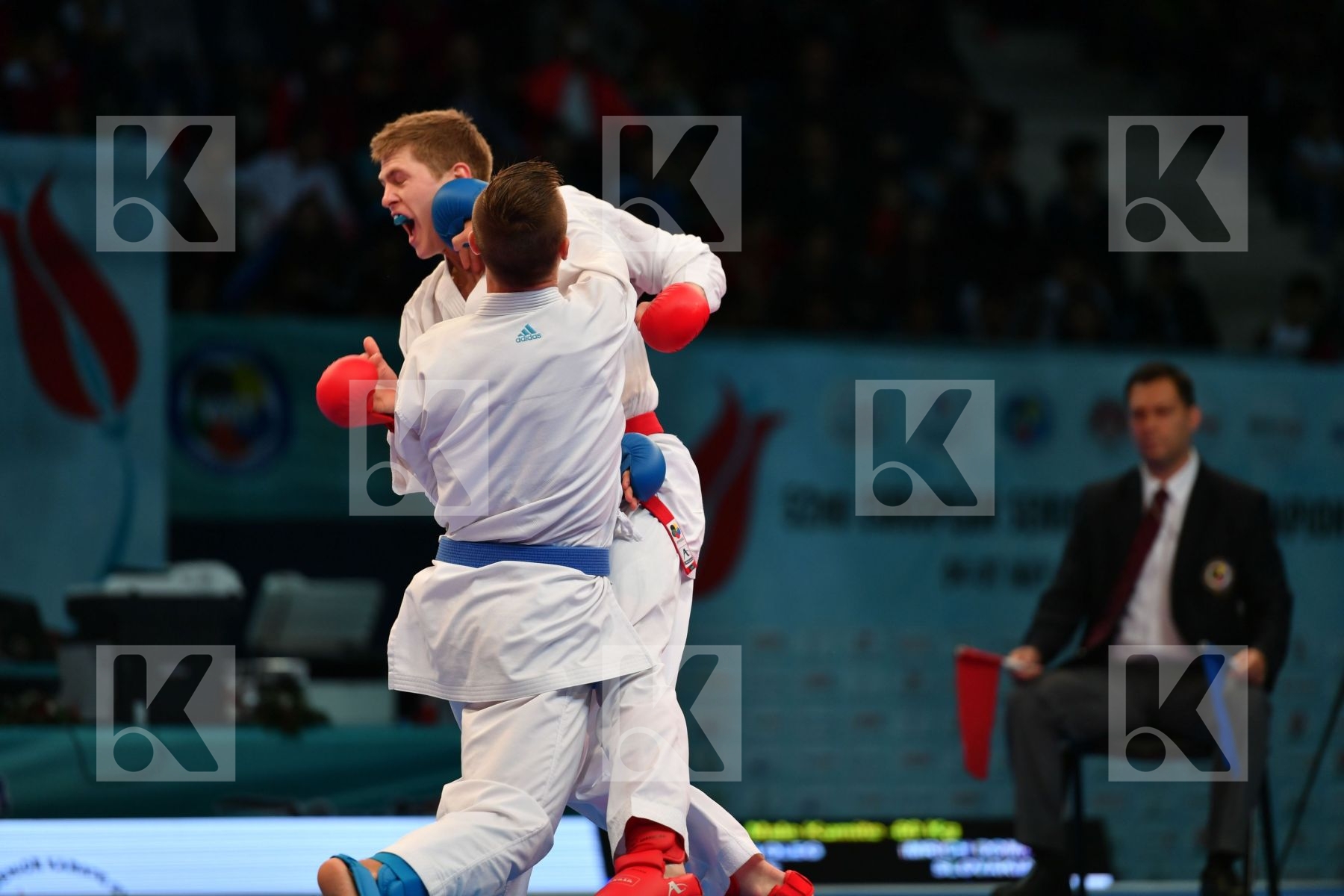 Filipovych Oleg Imrich Dominik Male kumite -60 kg Slovakia Ukrai