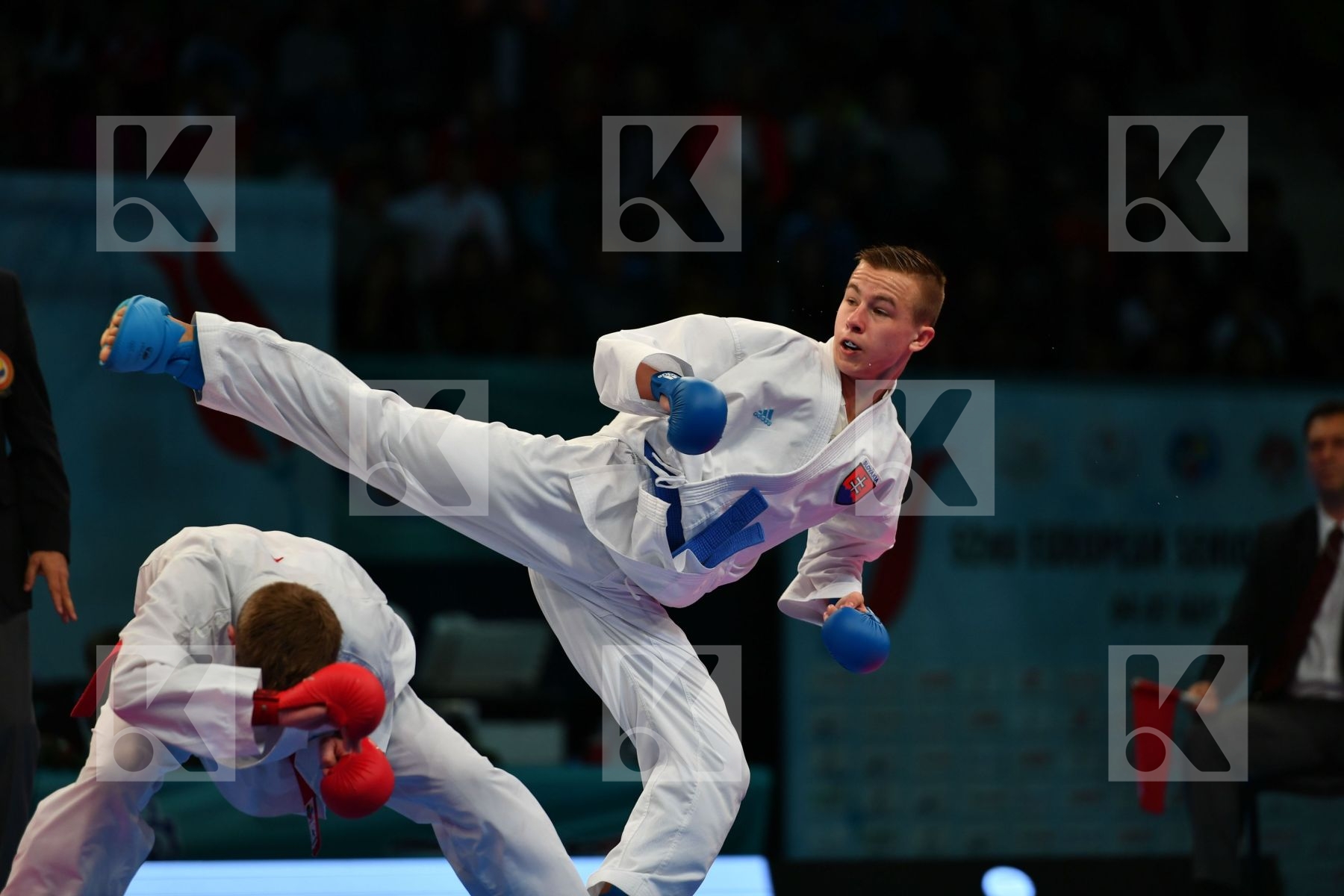 Filipovych Oleg Imrich Dominik Male kumite -60 kg Slovakia Ukrai