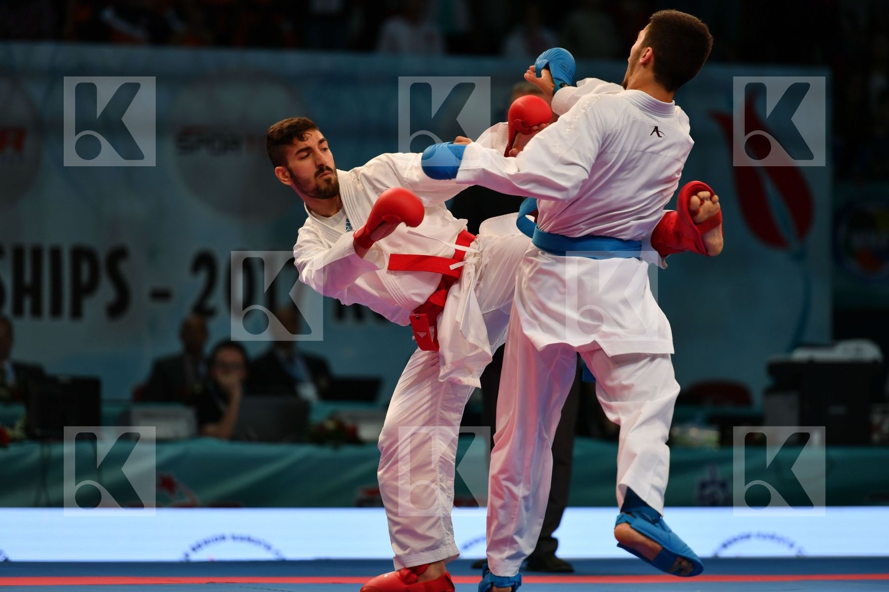 Crescenzo Angelo Italy Male kumite -60 kg Samdan Eray Turkey