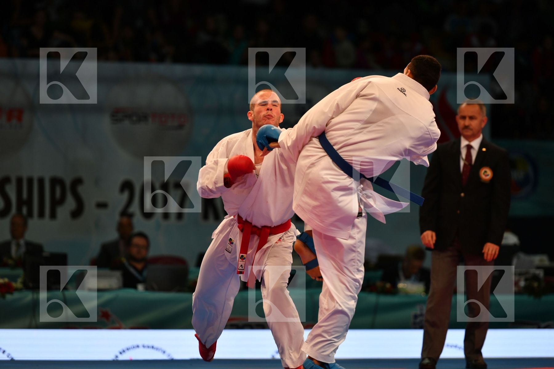 Hodzic Mario Hungary Male kumite -67 kg Montenegro Tadissi Yves